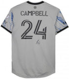 George Campbell CF Montreal Signed Match-Used #24 Jersey 2023 MLS Season-Size L