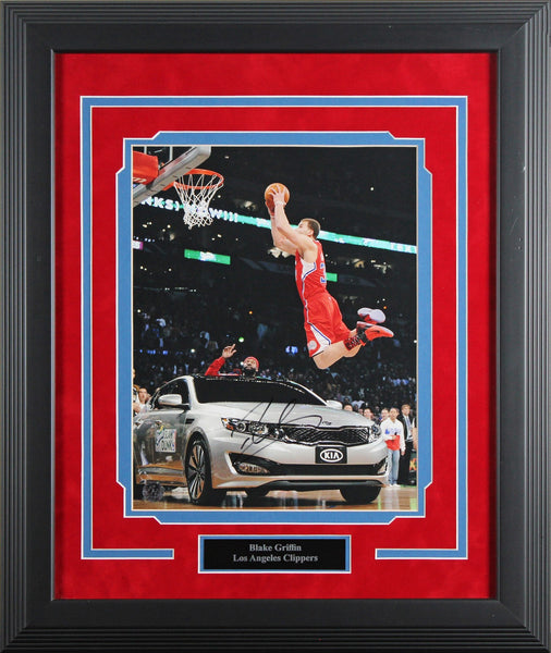 Clippers Blake Griffin Authentic Signed 11x14 Framed Photo BAS #AG010125