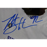 Michael Strahan Autographed/Signed New York Giants 16x20 Photo Beckett 49848