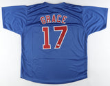 Mark Grace Signed Chicago Cubs T-Shirt (JSA) 16xGold Glover / 3xAll Star