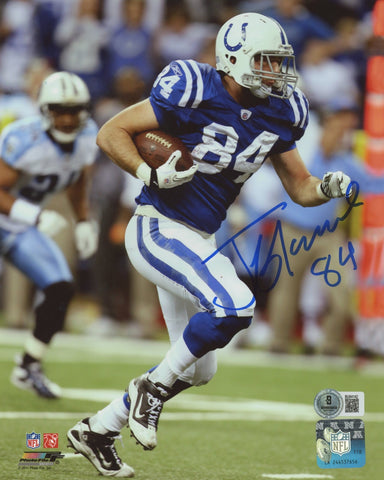Colts Jacob Tamme Authentic Signed 8x10 Vertical Photo BAS #BU64142