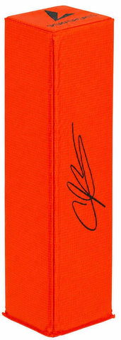 Andre Johnson (TEXANS) Signed BSN Orange Football Endzone Pylon - (SCHWARTZ COA)