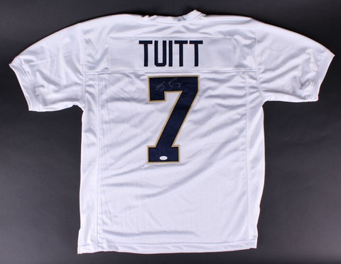 Stephon Tuitt Signed Notre Dame Fighting Irish Jersey (TSE COA) Defensive End