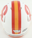 Tom Brady Autographed Buccaneers Throwback Mini Helmet w/ Visor Fanatics