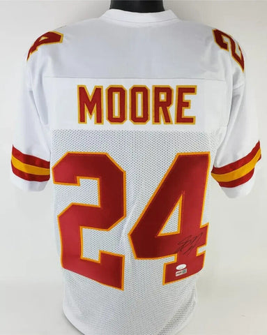 Skyy Moore Signed Kansas City Chiefs Jersey (JSA COA) 2022 2nd Round Pick / W.R.