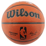 Kings Domantas Sabonis Authentic Signed Wilson Basketball BAS Witnessed