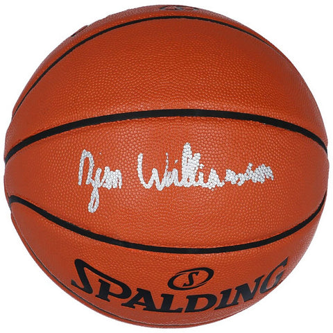 Zion Williamson New Orleans Pelicans Signed Spalding Indoor/Outdoor Basketball