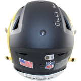 Warner Holt Faulk Bruce Signed Los Angeles Rams SpeedFlex Rival Helmet BAS 58492