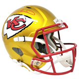 Patrick Mahomes Kansas City Chiefs Signed Riddell Flash Speed Replica Helmet BAS