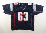 Joe Andruzzi Signed Patriots Jersey Inscribed "3x Champs" (JSA COA) Pats O-Line