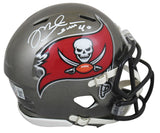 Buccaneers Mike Alstott Authentic Signed Speed Mini Helmet BAS Witnessed