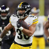 Jaylen Warren Signed Pittsburgh Steelers Jersey (Beckett) Ex-Okl.St.U Cowboys RB