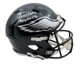 Nolan Smith Signed/Inscribed Full Size Speed Replica Helmet Eagles JSA 193472
