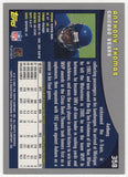Anthony Thomas Signed Bears 2001 Topps Rookie Football Card #358 -(SCHWARTZ COA)