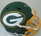 Packers BRETT FAVRE Signed Full Size Riddell Replica AMP Helmet AUTO - HOF 2016
