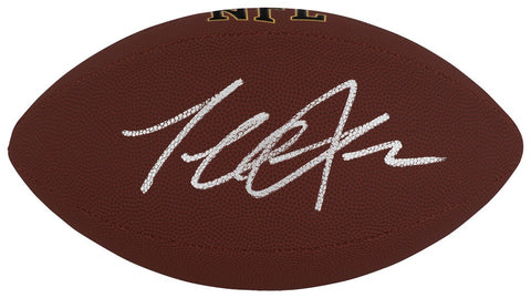 Terrell Suggs Signed Wilson Super Grip F/S NFL Football - (SCHWARTZ COA)