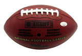 Warren Sapp HOF Raiders Signed/Inscribed Leather Game NFL Football JSA 212518