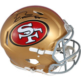 George Kittle Autographed San Francisco 49ers Pro Helmet Beckett Witness 49891