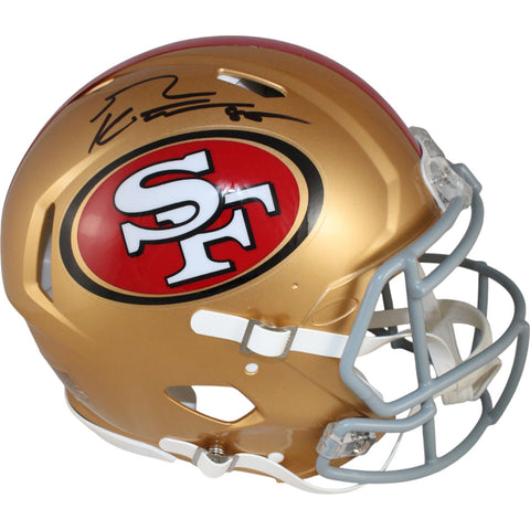 George Kittle Autographed San Francisco 49ers Pro Helmet Beckett Witness 49891