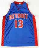 James Wiseman Signed Detroit Pistons Jersey (Beckett) 2020 #2 Overall NBA Pick