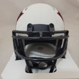 JA'LYNN POLK SIGNED NEW ENGLAND PATRIOTS LUNAR ECLIPSE SPEED MINI HELMET BECKETT