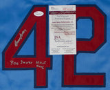 Bruce Sutter Signed St. Louis Cardinals Jersey "306 Saves, H.O.F. 2006"(JSA COA)