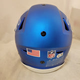 AMON RA ST BROWN SIGNED DETROIT LIONS ALTERNATE SPEEDFLEX AUTHENTIC HELMET BAS