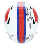Josh Allen Autographed Bills 1965-73 Throwback Speedflex Helmet Beckett