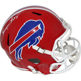 Thurman Thomas Autographed/Signed Buffalo Bills F/S Helmet TB Beckett 43267