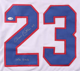 Dave Christian Signed Team USA Jersey / 1980 Miracle on Ice/ Gold Medal Olympian