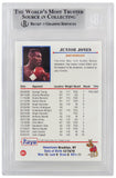 Junior Jones Autographed 1991 Kayo Boxing Card #231 w/Poison - Beckett
