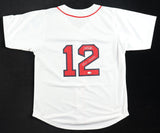 Mark Bellhorn Signed Boston Red Sox Jersey Inscribed 04 WS Champs (JSA) 2nd Base