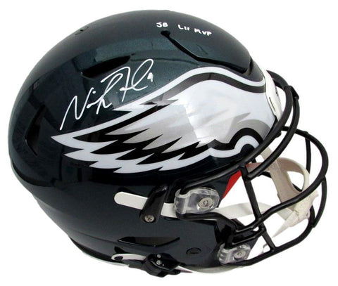 Nick Foles Signed/Inscr Full Size Speed Flex Auth Helmet Eagles Fanatics 188044
