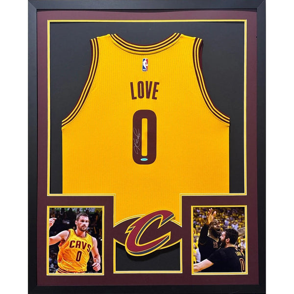 Kevin Love Autographed Signed Framed Cleveland Cavaliers Jersey UDA