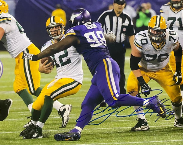 Minnesota Vikings Defensive Lineman LETROY GUION Signed 8X10 Photo #1 AUTO