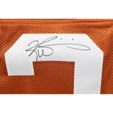 Ricky Williams Autographed/Signed College Style Orange Jersey "HT" TRI 43350