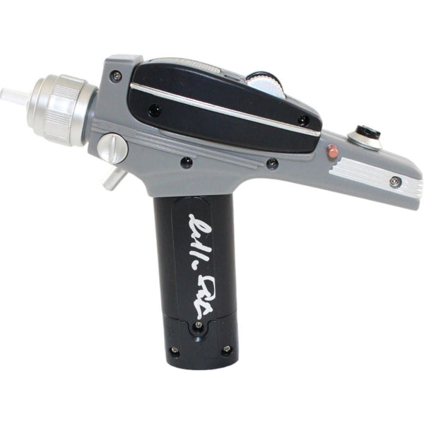 William Shatner Autographed/Signed Star Trek 10" Phaser Beckett 44393