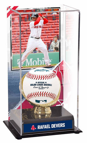Rafael Devers Boston Red Sox Gold Glove Display Case with Image