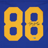 Torry Holt Autographed LA Rams Mitchell & Ness 1999 Legacy Jersey Fanatics