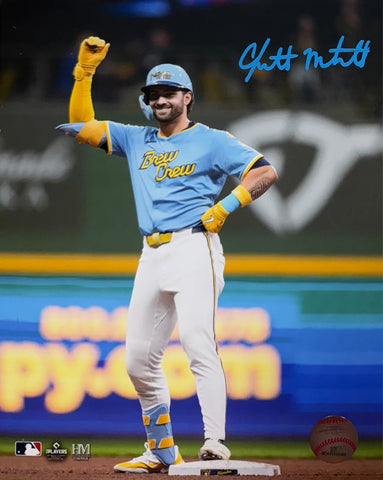 GARRETT MITCHELL - Milwaukee Brewers Outfielder - Signed 8x10 Photo #1 AUTO