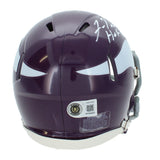 Fran Tarkenton Autographed "HOF 86" Vikings 1961-79 Mini Helmet Beckett