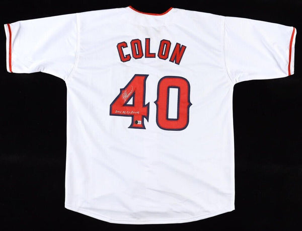 Bartolo Colon Signed Los Angeles Angels Jersey "2005 AL Cy Young" (Beckett)
