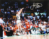 Celtics Larry Bird Authentic Signed 16x20 Horizontal Shooting Photo BAS