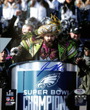Jason Kelce Signed/Autographed 8x10 Photo Philadelphia Eagles PSA 190044