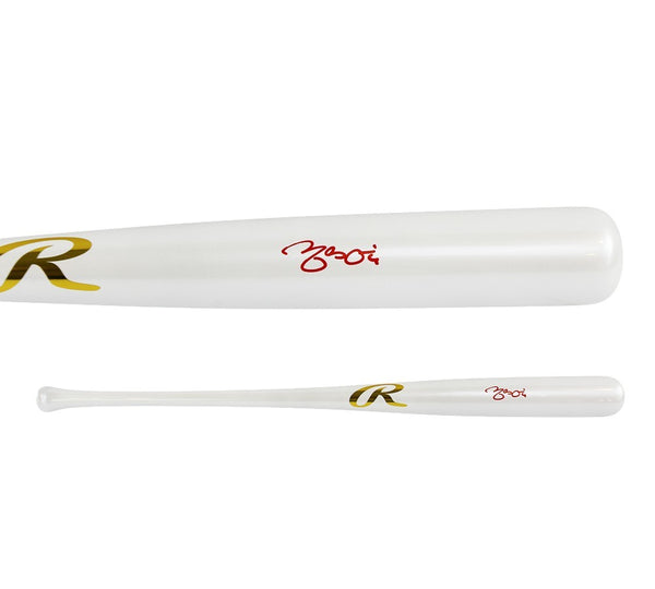 Yadier Molina Signed St. Louis Cardinals Rawlings White Chrome Bat