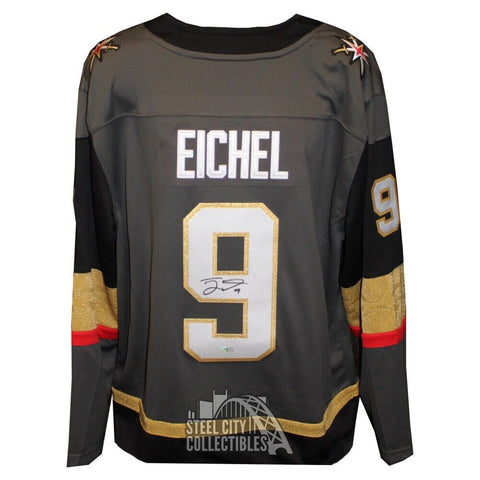 Jack Eichel Autographed Vegas Gray Hockey Jersey - Fanatics