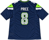 JADARIAN PRICE AUTOGRAPHED SEATTLE SEAHAWKS #8 NIKE JERSEY BECKETT