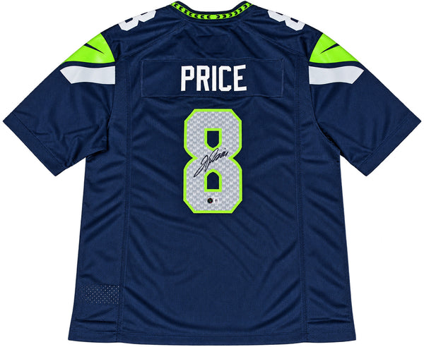 JADARIAN PRICE AUTOGRAPHED SEATTLE SEAHAWKS #8 NIKE JERSEY BECKETT