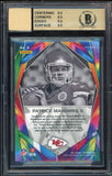 2017 Panini Prizm Illumination #3 Patrick Mahomes RC BGS 9.5/10 Auto GEM MINT