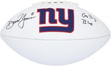 Autographed Daniel Jones New York Giants Football Item#12782038 COA